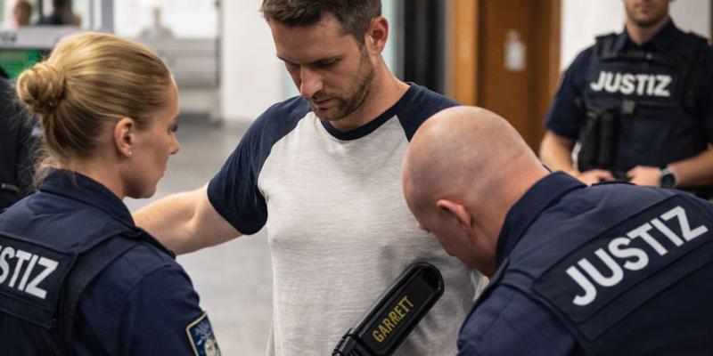 web-einlasskontrolle-mit-handsonde-und-justizwachtmeistern